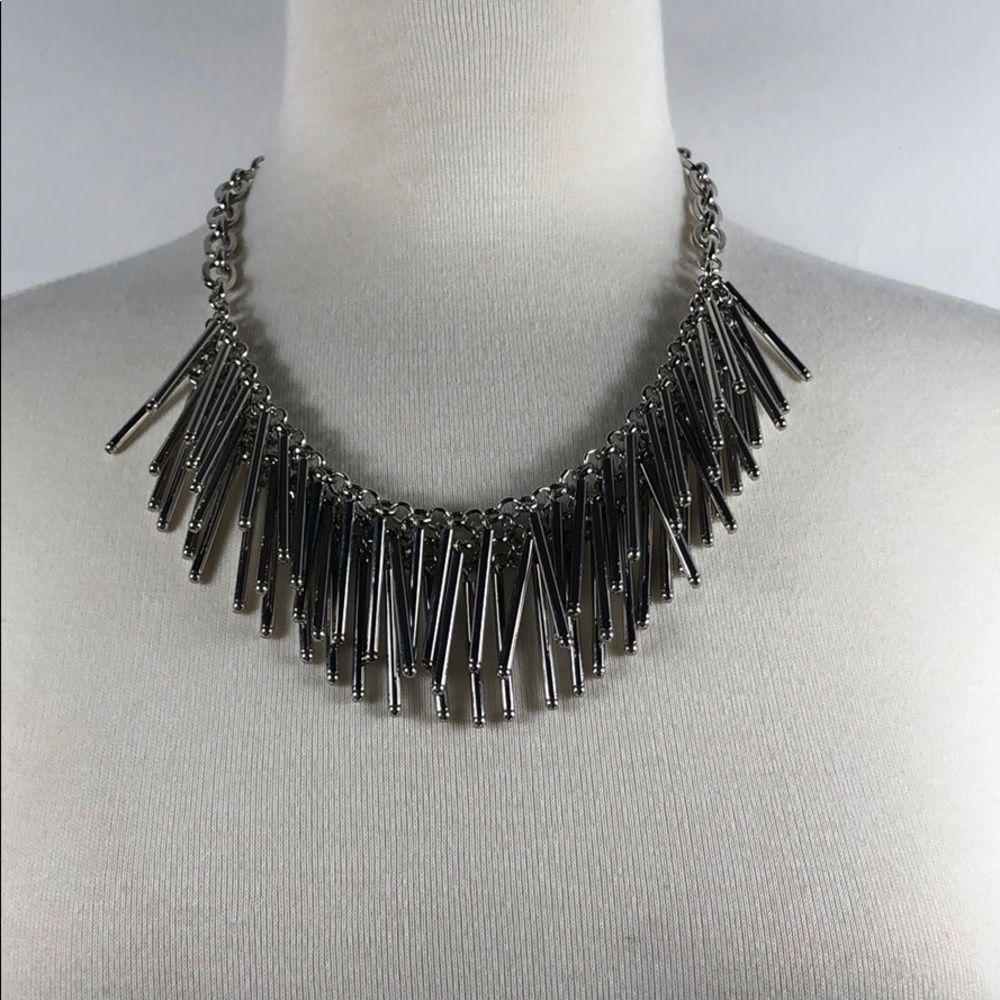 Silver Statement Necklace